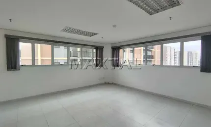 Sala comercial com 58m² para locação no santana office station, com 1 vaga de garagem.