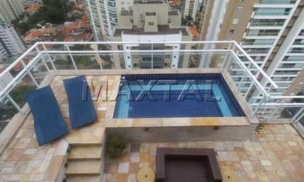 Cobertura Duplex Alto Padrão em Santana, Mobiliado com Piscina 05 suítes e 4 vagas.