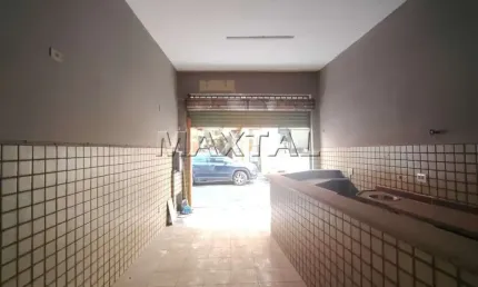 Loja à venda em santana ao lado da voluntários da pátria com 42m² e 1 banheiro.