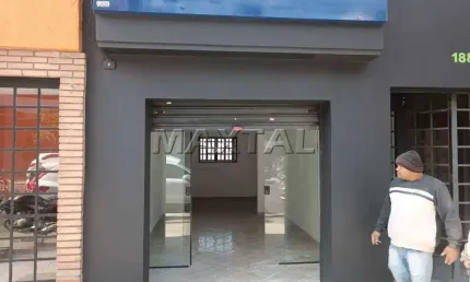 Loja comercial para locação de 55m² com 1 banheiro, no bairro Santana.