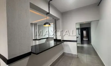 Salão comercial com 200m² e 5 banheiros para locação, no alto de santana.