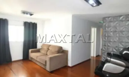Apartamento 60m² à venda em Santana, 2 quartos, 1 banheiro, 1 vaga e lazer completo.