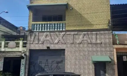 Prédio comercial a venda com 260m², 1 salão de 140m2, 1casa com 2 dormitórios, bairro freguesia do ó