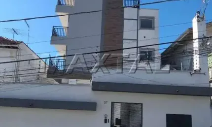 Apartamento para venda, com 2 dormitórios, 1 banheiro, 40m², novo na vila mazzei
