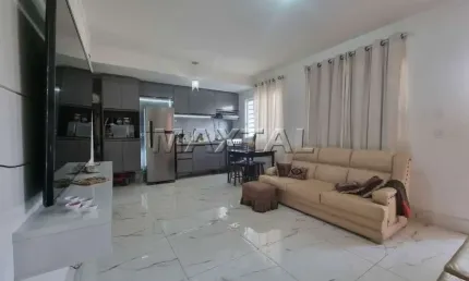 Sobrado à venda de 90m², com 2 dormitórios, 2 banheiros e 2 vagas, na vila nova mazzei.