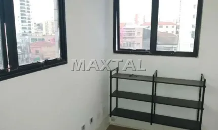 Sala comercial para locação em santana com 33m² e 1 vaga com manobrista.