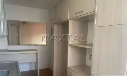 Apartamento em perdizes com 1 quarto, cozinha americana, área de serviço e vaga de garagem.
