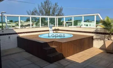 Cobertura com 3 quartos à venda na avenida genaro de carvalho, recreio dos bandeirantes, rio de janeiro, 249 m2 por r$ 1.720.000