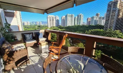 Apartamento com 3 quartos à venda na avenida lúcio costa, barra da tijuca, rio de janeiro, 127 m2 por r$ 1.795.000