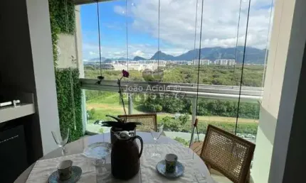 Flat com 2 quartos à venda na Avenida Ator José Wilker, Jacarepaguá, Rio de Janeiro, 78 m2 por R$ 1.100.000