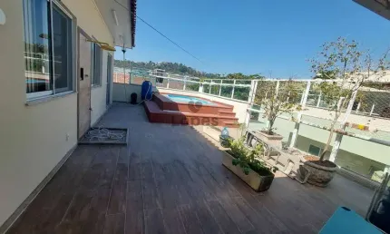 Cobertura com 3 quartos à venda na estrada da barra da tijuca, barra da tijuca, rio de janeiro, 196 m2 por r$ 2.350.000