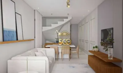 Sobrado com 3 dormitórios à venda, 122 m² por R$ 780.000,00 - Nova Palhoça - Palhoça/SC