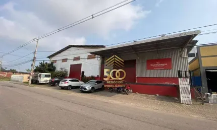 Galpão para alugar, 900 m² por R$ 18.241,56/mês - Areias - São José/SC