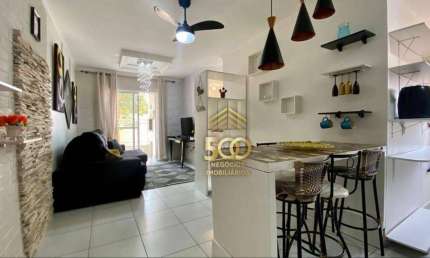 Apartamento com 2 dormitórios à venda, 62 m² por R$ 457.000,00 - Vargem Grande - Florianópolis/SC