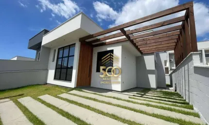 Casa com 3 dormitórios à venda, 104 m² por R$ 647.000,00 - Forquilhas - São José/SC