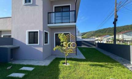 Sobrado à venda, 100 m² por R$ 580.000,00 - Potecas - São José/SC