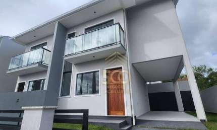 Sobrado com 3 dormitórios à venda, 95 m² por R$ 495.000,00 - Potecas - São José/SC