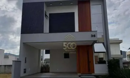 Casa em condomínio fechado com 3 quartos à venda na Avenida Wilson Castelo Branco, Beira Rio, Biguaçu