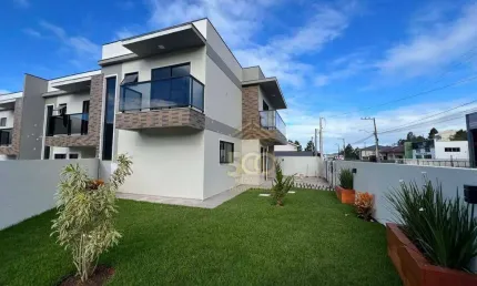Sobrado com 3 dormitórios à venda, 132 m² por R$ 708.000,00 - Potecas - São José/SC