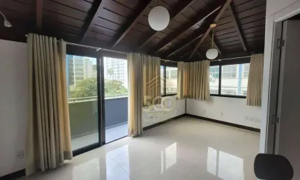 Apartamento com 1 dormitório para alugar por r$ 4.500/mês - centro - florianópolis/sc