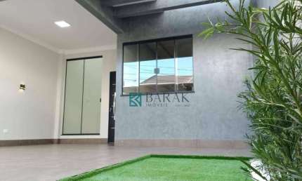 Casa com 3 dormitórios à venda,com kit de energia fotovoltaica 105 m² por R$ 580.000 - Jd Paris - Maringá/PR
