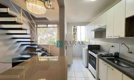 Apartamento Duplex semimobiliado com 1 suíte + 1 quarto para alugar, 114 m² por R$ 2.250/mês - Zona 06 - Maringá/PR
