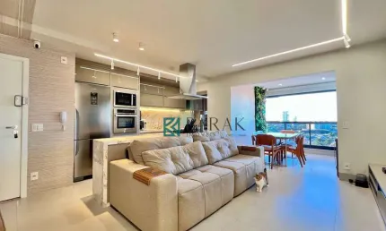 Apartamento mobiliado com 1 suíte + 2 quartos à venda, 98 m² por R$ 1.350.000 - Zona 03 - Maringá/PR