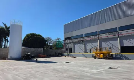 Barracão para alugar, 1550 m² por r$ 45.000,00/mês - parque industrial - maringá/pr