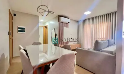 Apartamento com 2 dormitórios para alugar, 54 m² por r$ 3.789,00/mês - zona 08 - maringá/pr