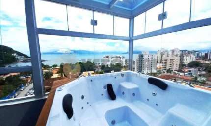 Cobertura com 3 quartos, 171m², à venda em Caraguatatuba, Martim de Sá