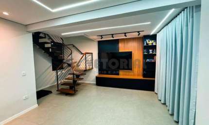 Sobrado em condomínio com 3 quartos, 111m², à venda em Caraguatatuba, Cidade Jardim