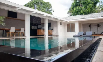 Casa em condomínio fechado com 3 quartos à venda na rua joão bissoto, 1690, vila clayton, valinhos, 600 m2 por r$ 3.470.000