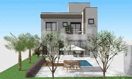 Casa em condomínio fechado com 3 quartos à venda na rua josé carlos ferrari, s/n, residencial flor da serra, valinhos, 215 m2 por r$ 1.500.000