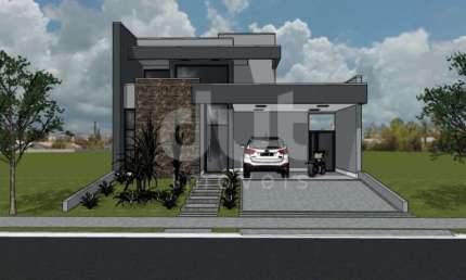 Casa em condomínio fechado com 3 quartos à venda na Avenida Doutor João Caio Silva, 920, Reserva Real, Paulínia, 180 m2 por R$ 1.377.000