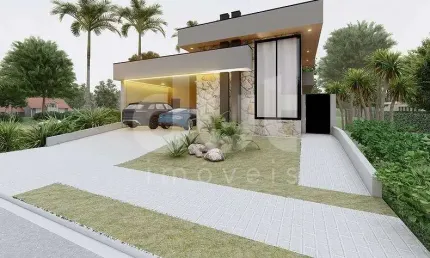 Casa em condomínio fechado com 3 quartos à venda na rua sebastião cardoso, 168, parque brasil 500, paulínia, 213 m2 por r$ 1.990.000