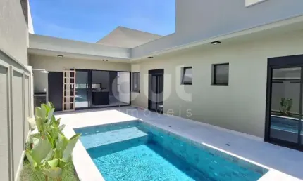 Casa em condomínio fechado com 3 quartos à venda na Avenida Mario Gil, 650, Loteamento Park Gran Reserve, Indaiatuba, 180 m2 por R$ 1.550.000