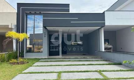 Casa em condomínio fechado com 3 quartos à venda na Avenida Mario Gil, 650, Loteamento Park Gran Reserve, Indaiatuba, 135 m2 por R$ 1.190.000