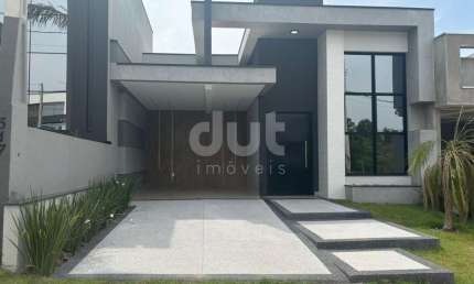 Casa em condomínio fechado com 3 quartos à venda na Avenida Mario Gil, 650, Loteamento Park Gran Reserve, Indaiatuba, 140 m2 por R$ 1.150.000