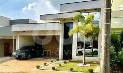 Casa em condomínio fechado com 3 quartos à venda na Avenida Santana, 1990, Jardim Golden Park Residence, Hortolândia, 185 m2 por R$ 1.437.000