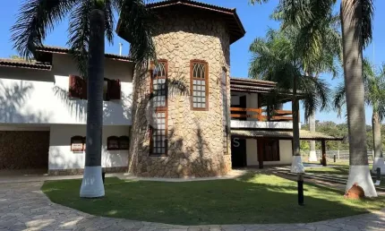 Casa em condomínio fechado com 4 quartos para alugar na Estrada Francisco Von Zuben Km, km 2, Chácara Flora, Valinhos, 600 m2 por R$ 8.000
