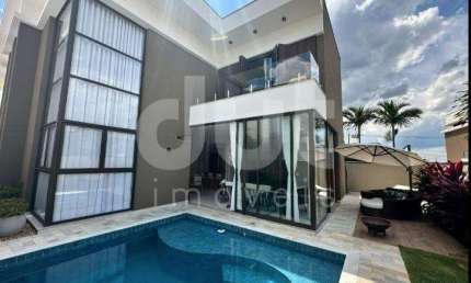 Casa em condomínio fechado com 3 quartos à venda na Rua Sérgio Bortolotto, 220, Loteamento Parque dos Alecrins, Campinas, 293 m2 por R$ 2.990.000