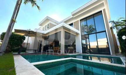 Casa em condomínio fechado com 3 quartos à venda na Rua Sérgio Bortolotto, 220, Loteamento Parque dos Alecrins, Campinas, 285 m2 por R$ 2.950.000