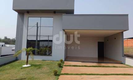 Casa em condomínio fechado com 3 quartos à venda na Avenida Mario Gil, 650, Loteamento Park Gran Reserve, Indaiatuba, 162 m2 por R$ 1.390.000