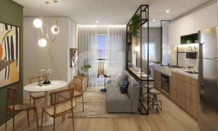 Apartamento com 2 quartos à venda na Avenida Aquidaban, 41, Vila Lídia, Campinas, 45 m2 por R$ 364.000