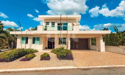 Casa em condomínio fechado com 5 quartos para alugar na Avenida Maria Thereza da Costa Naufal, 433, Condomínio Itatiba Country, Itatiba, 600 m2 por R$ 11.000