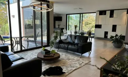 Casa em condomínio fechado com 3 quartos à venda na Rua Sérgio Bortolotto, 220, Loteamento Parque dos Alecrins, Campinas, 285 m2 por R$ 2.970.000