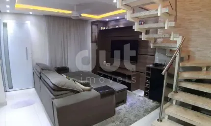 Casa em condomínio fechado com 3 quartos à venda na estrada municipal do roncáglia, 280, roncáglia, valinhos, 110 m2 por r$ 869.000