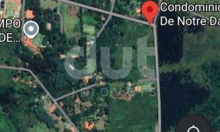 Terreno comercial à venda na Av. Sócrates Potyguara Luiz de Camargo, 1, Notre Dame, Campinas por R$ 1.100.000