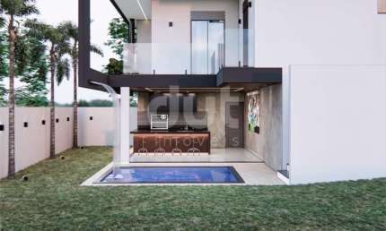 Casa em condomínio fechado com 3 quartos à venda na Avenida Mario Gil, 650, Loteamento Park Gran Reserve, Indaiatuba, 300 m2 por R$ 1.790.000