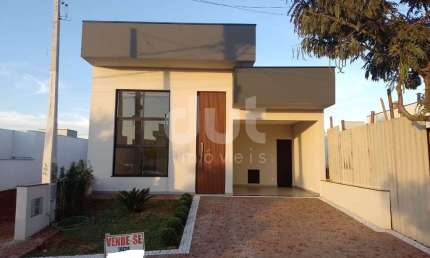 Casa em condomínio fechado com 3 quartos à venda na Avenida Luís Greco, 500, Vila Monte Alegre, Paulínia, 135 m2 por R$ 950.000